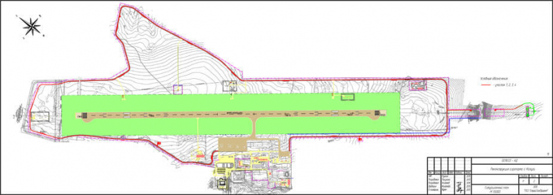 Разработка рабочей документации на внутрипортовые служебные дороги (патрульная дорога) для аэропорта «Грабцево» в г. КалугаСтройТехПроект Калуга