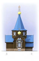 SPA-отель «Русич», расположенный в р-не д. Путогино Мосальского района Калужской области. Здание храма